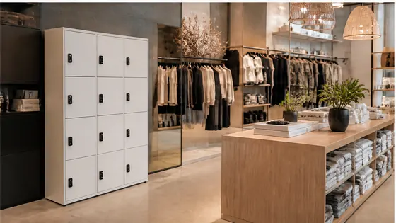 Oplaadlockers voor winkels — een praktijkopstelling met smart lockers voor 2026