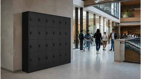 Oplaadlockers voor universiteiten — een praktijkopstelling met smart lockers voor 2026
