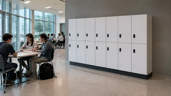 Elektronische lockers voor universiteiten — een praktijkopstelling met smart lockers voor 2026