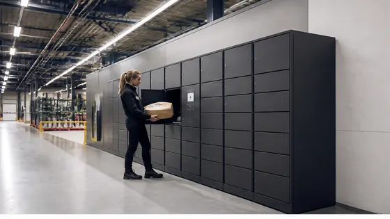 Smart lockers voor logistieke centra — een praktijkopstelling met smart lockers voor 2026