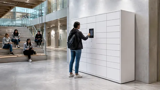 Lockerbeheer systemen voor universiteiten — een praktijkopstelling met smart lockers voor 2026