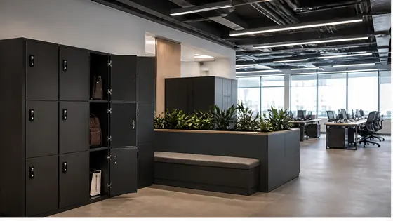 Lockerbeheer systemen voor flexkantoren — een praktijkopstelling met smart lockers voor 2026
